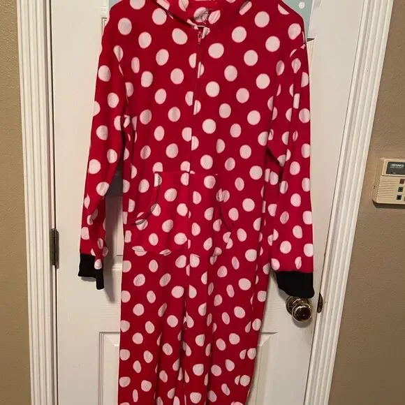 Disney Minnie Onesie Footed Pajamas - Picture 9 of 12